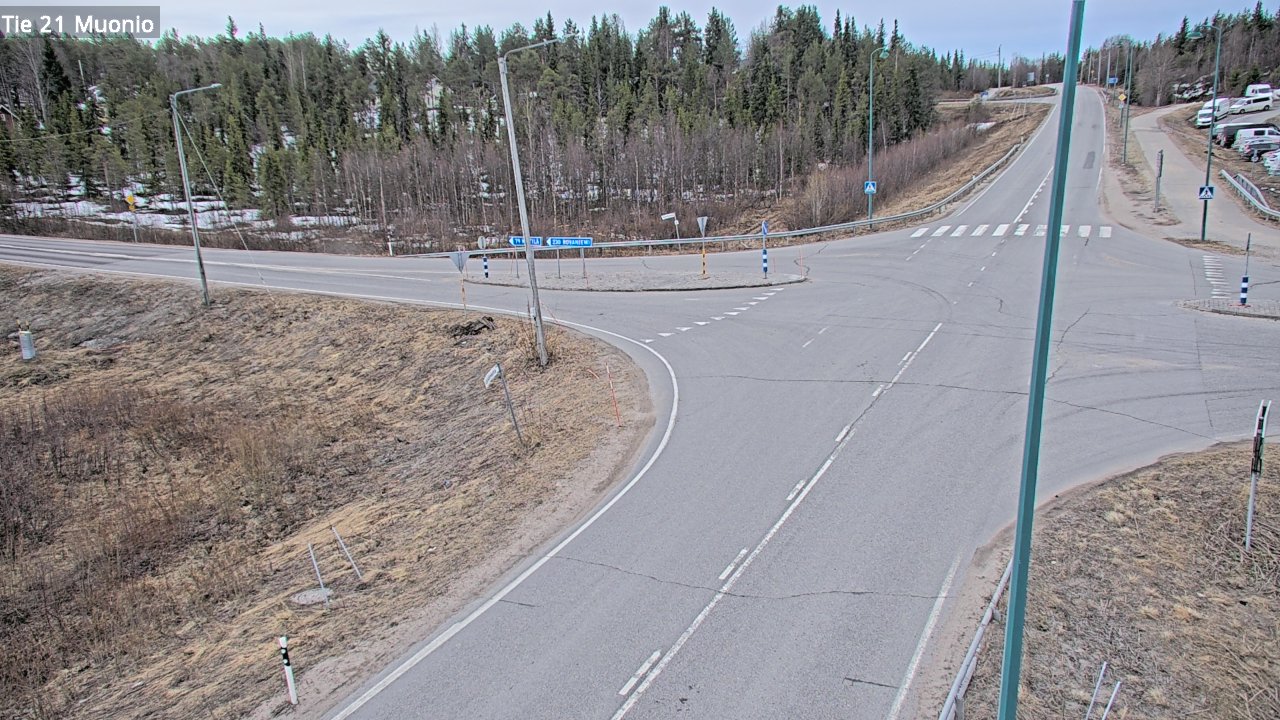 Weather Camera Image Väg 21 Muonio, Muonio, Lappi