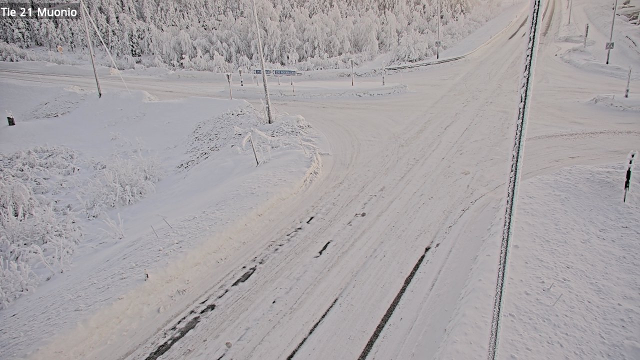 Kelikamerat Kuva Tie 21 Muonio, Muonio, Lappi