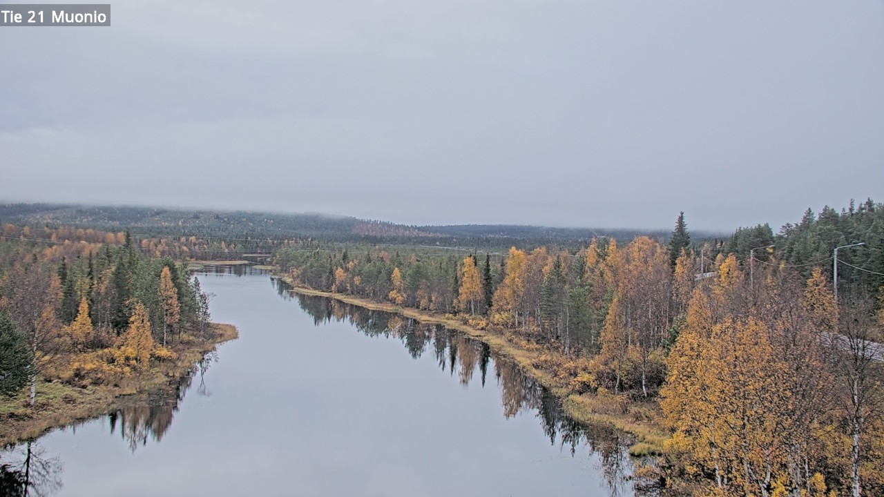Weather Camera Image Väg 21 Muonio, Muonio, Lappi