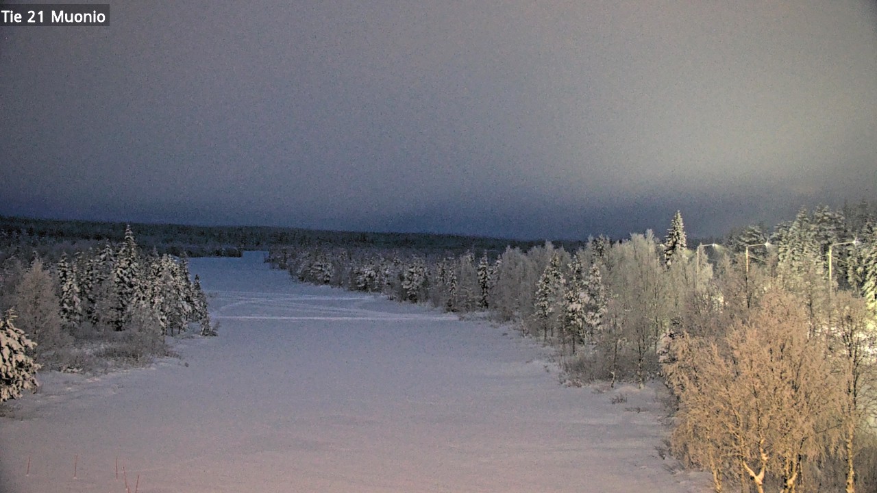 Weather Camera Image Road 21 Muonio, Muonio, Lappi