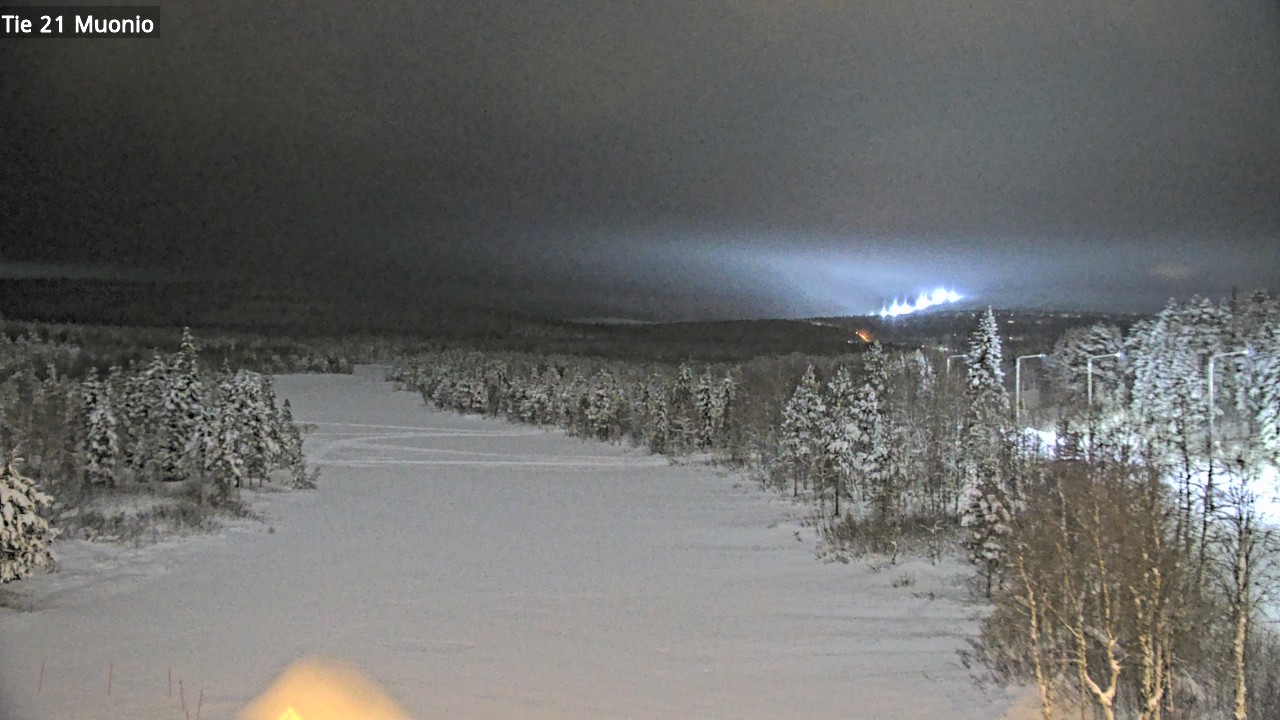 Weather Camera Image Väg 21 Muonio, Muonio, Lappi