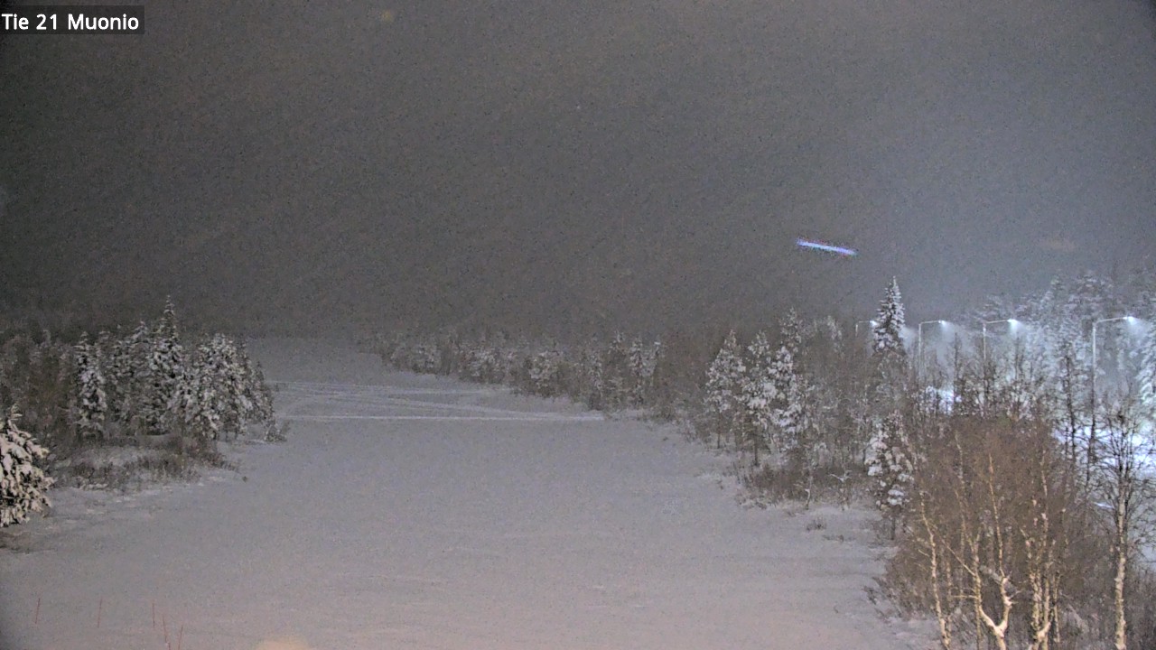 Weather Camera Image Väg 21 Muonio, Muonio, Lappi