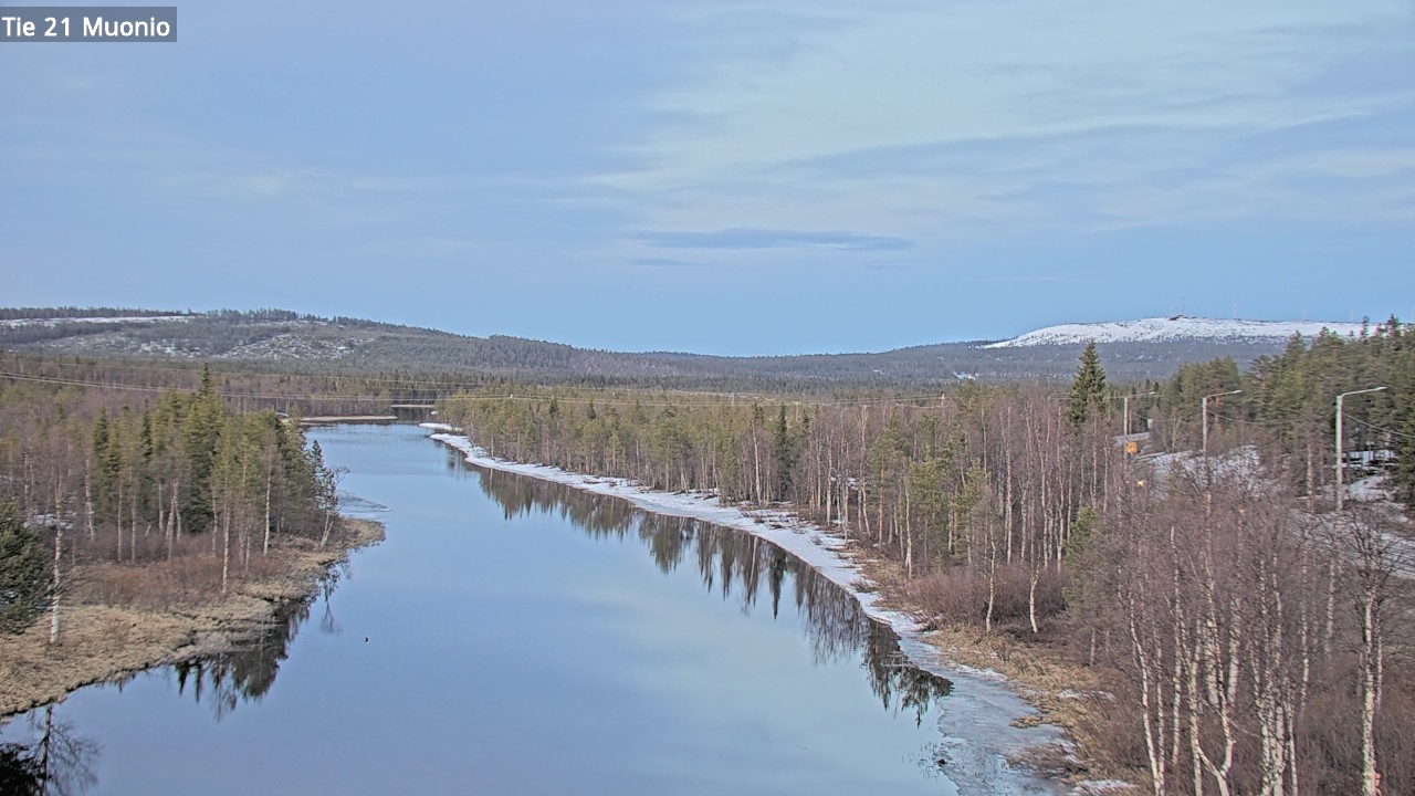 Weather Camera Image Väg 21 Muonio, Muonio, Lappi