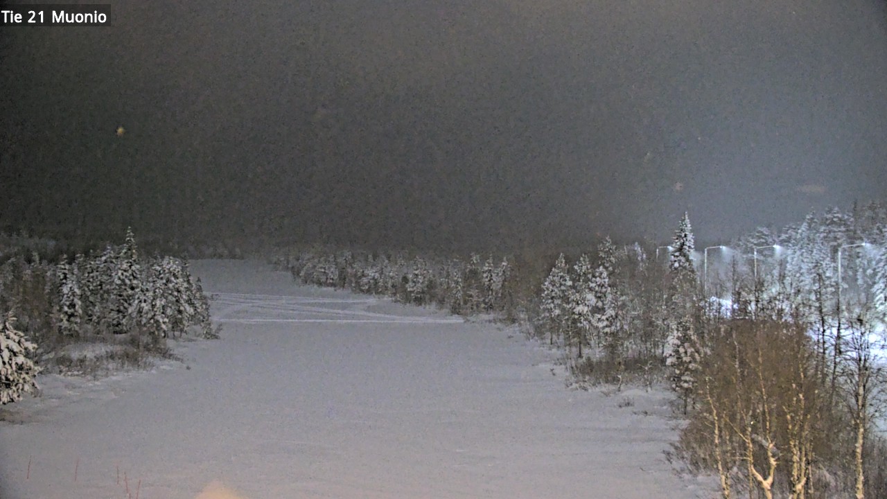 Weather Camera Image Väg 21 Muonio, Muonio, Lappi