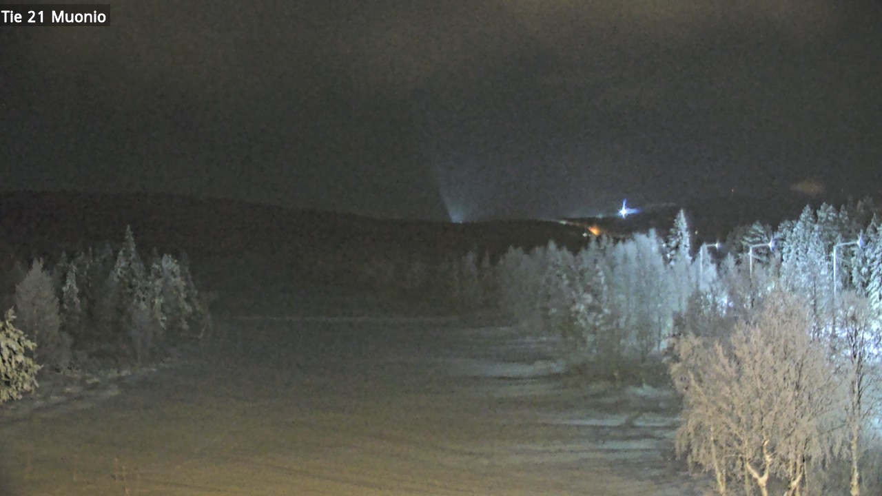 Weather Camera Image Väg 21 Muonio, Muonio, Lappi