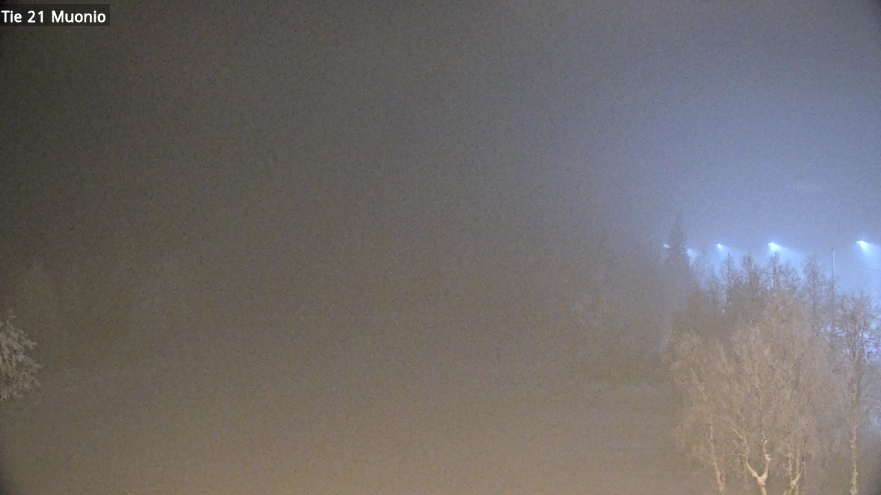 Weather Camera Image Väg 21 Muonio, Muonio, Lappi