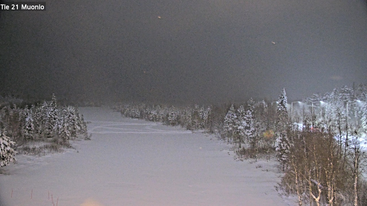 Weather Camera Image Väg 21 Muonio, Muonio, Lappi