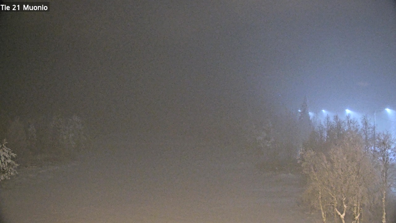 Weather Camera Image Väg 21 Muonio, Muonio, Lappi