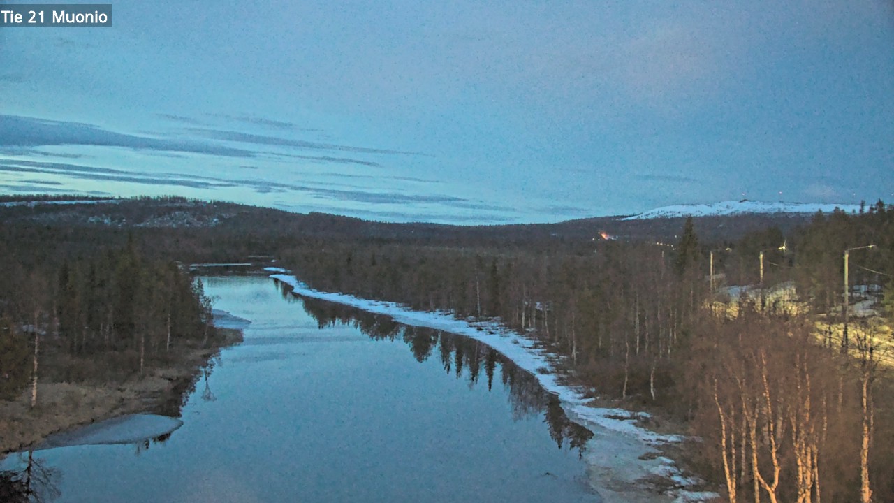 Weather Camera Image Väg 21 Muonio, Muonio, Lappi