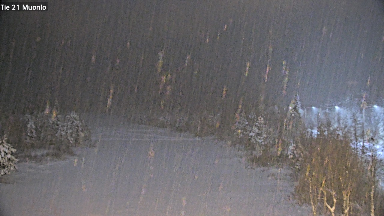 Weather Camera Image Väg 21 Muonio, Muonio, Lappi