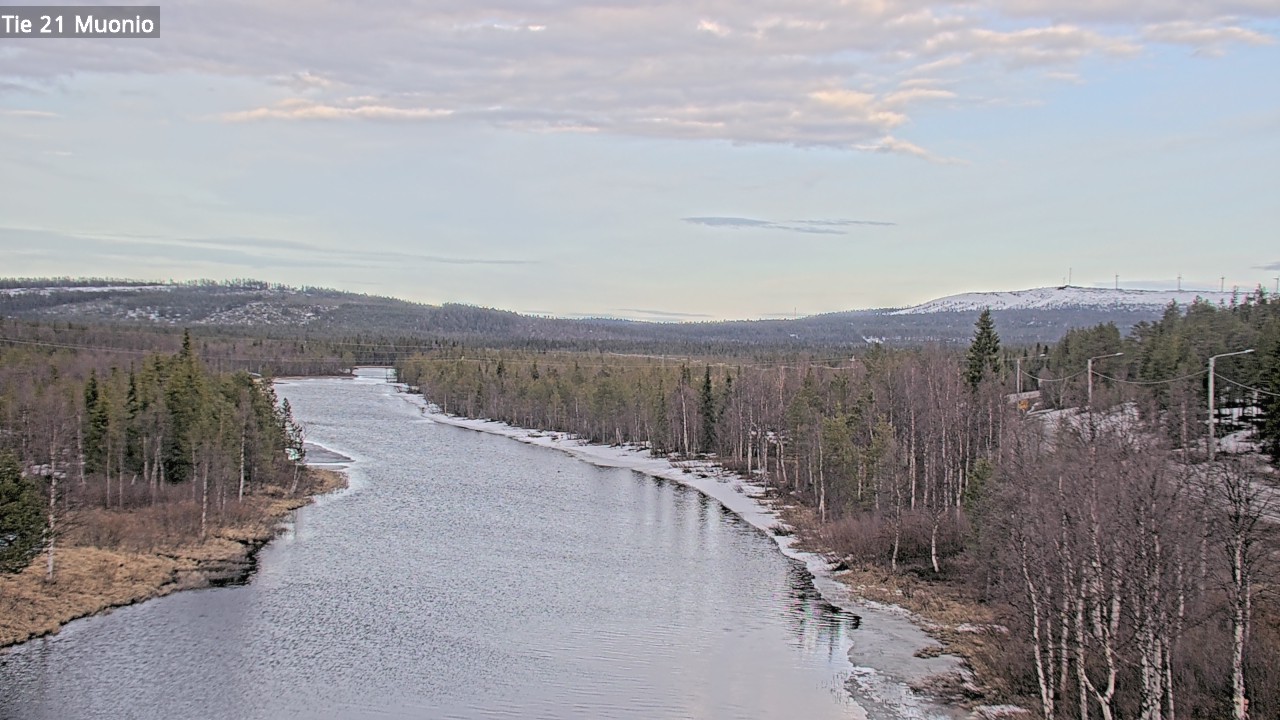 Weather Camera Image Väg 21 Muonio, Muonio, Lappi
