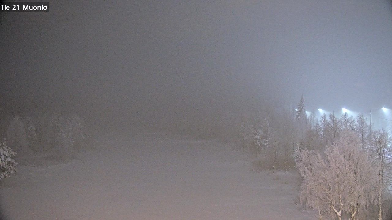 Weather Camera Image Road 21 Muonio, Muonio, Lappi