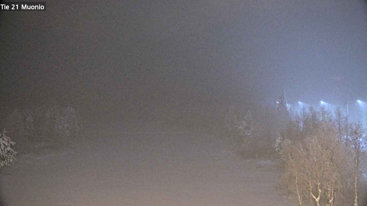 Weather Camera Image Väg 21 Muonio, Muonio, Lappi