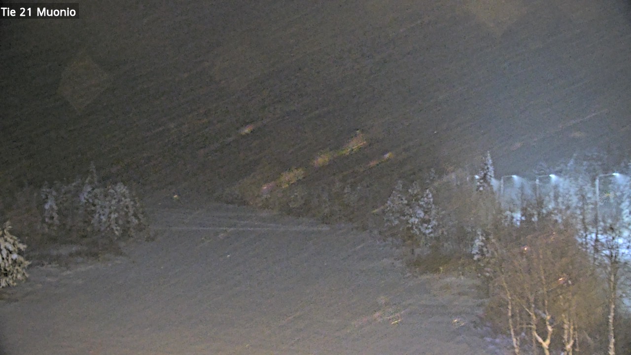 Weather Camera Image Väg 21 Muonio, Muonio, Lappi