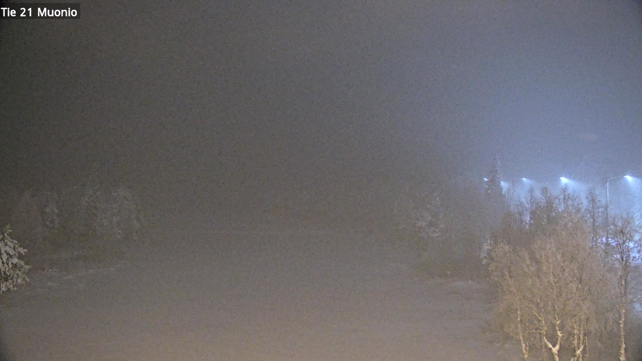 Weather Camera Image Väg 21 Muonio, Muonio, Lappi