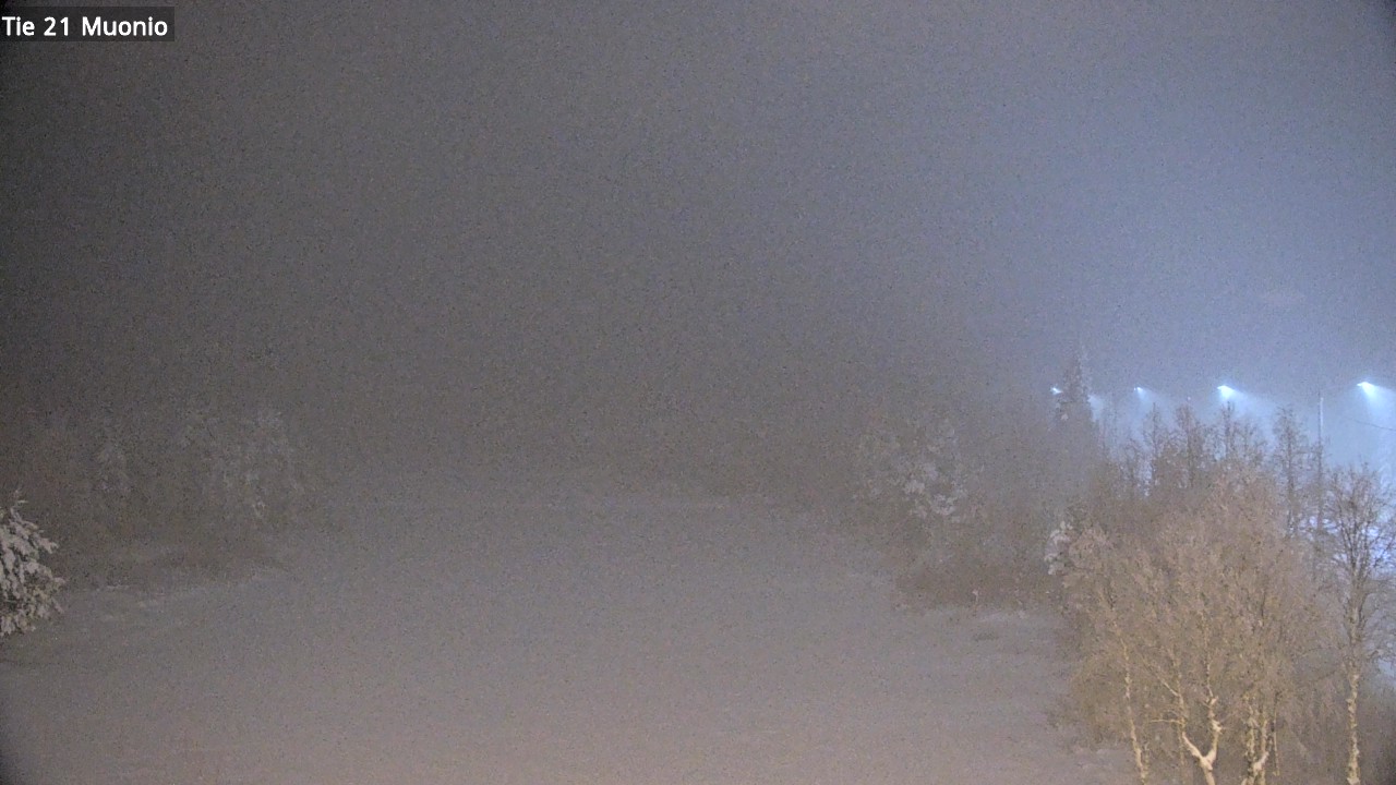 Weather Camera Image Väg 21 Muonio, Muonio, Lappi
