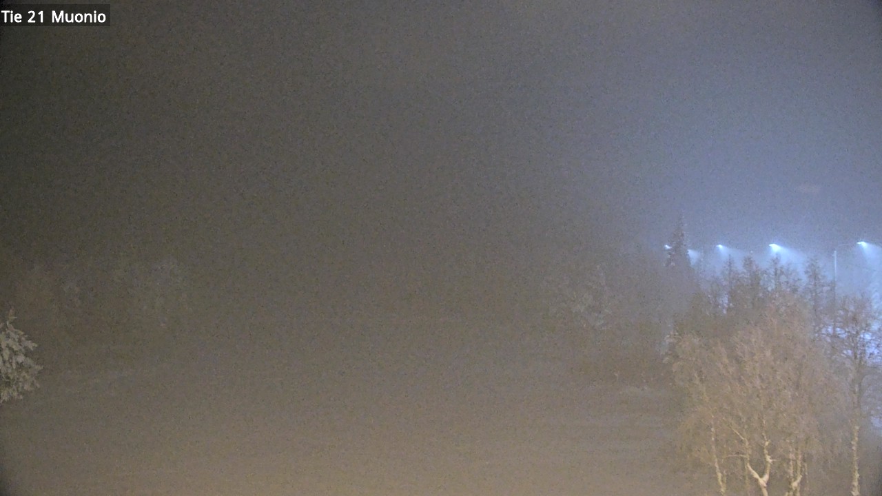 Weather Camera Image Väg 21 Muonio, Muonio, Lappi