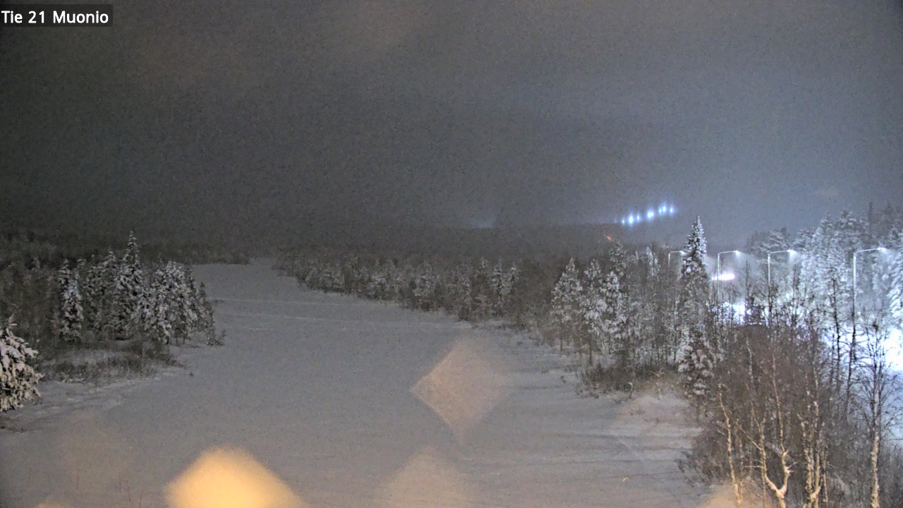 Weather Camera Image Väg 21 Muonio, Muonio, Lappi