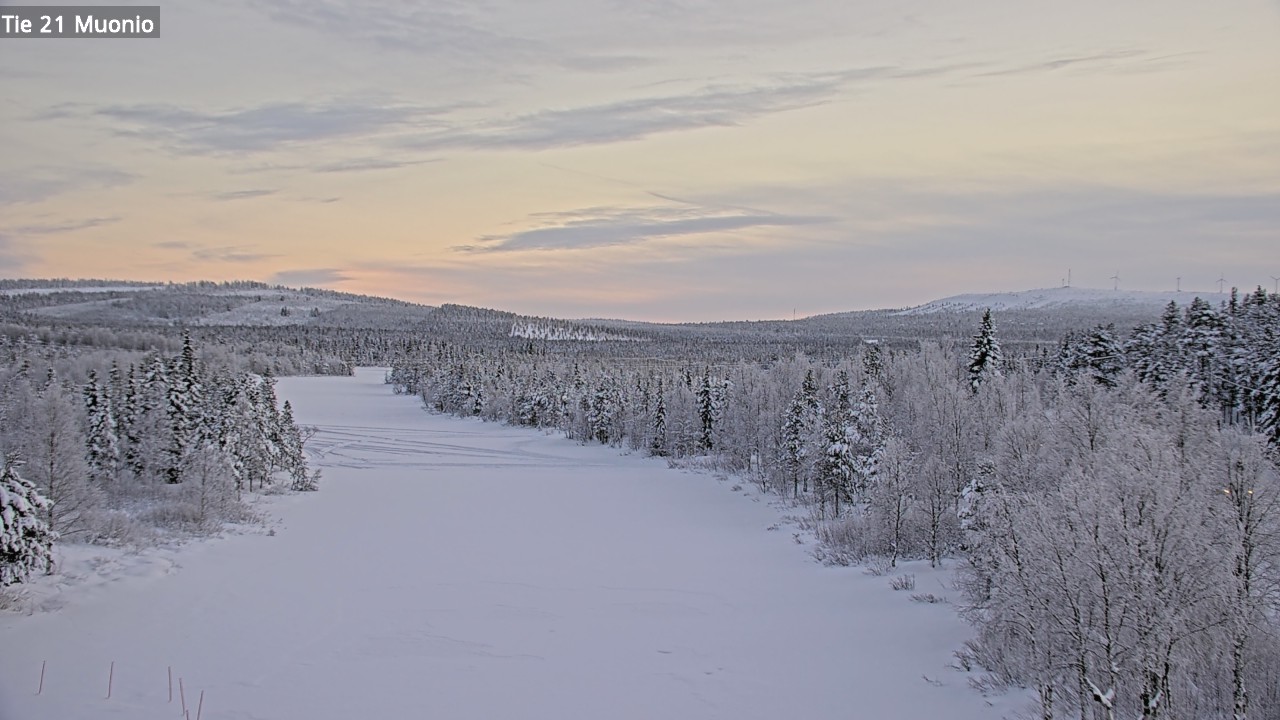 Weather Camera Image Väg 21 Muonio, Muonio, Lappi