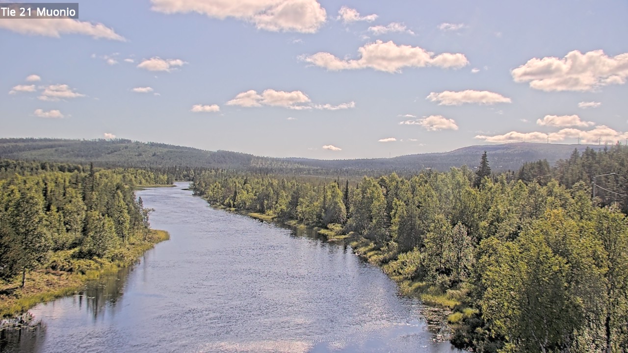 Weather Camera Image Väg 21 Muonio, Muonio, Lappi