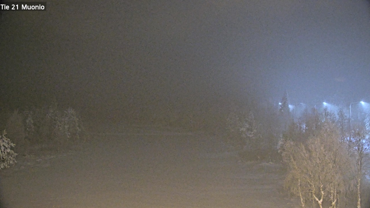 Weather Camera Image Väg 21 Muonio, Muonio, Lappi