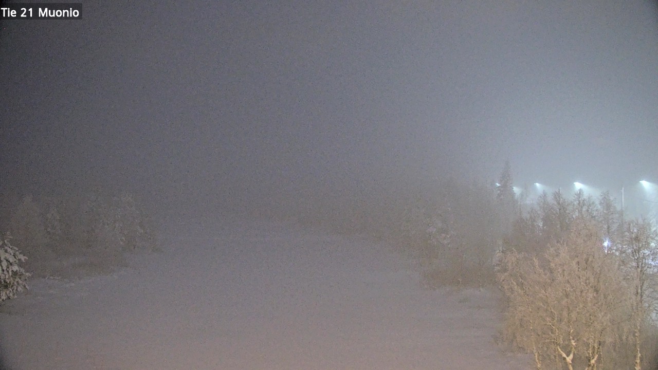 Weather Camera Image Road 21 Muonio, Muonio, Lappi