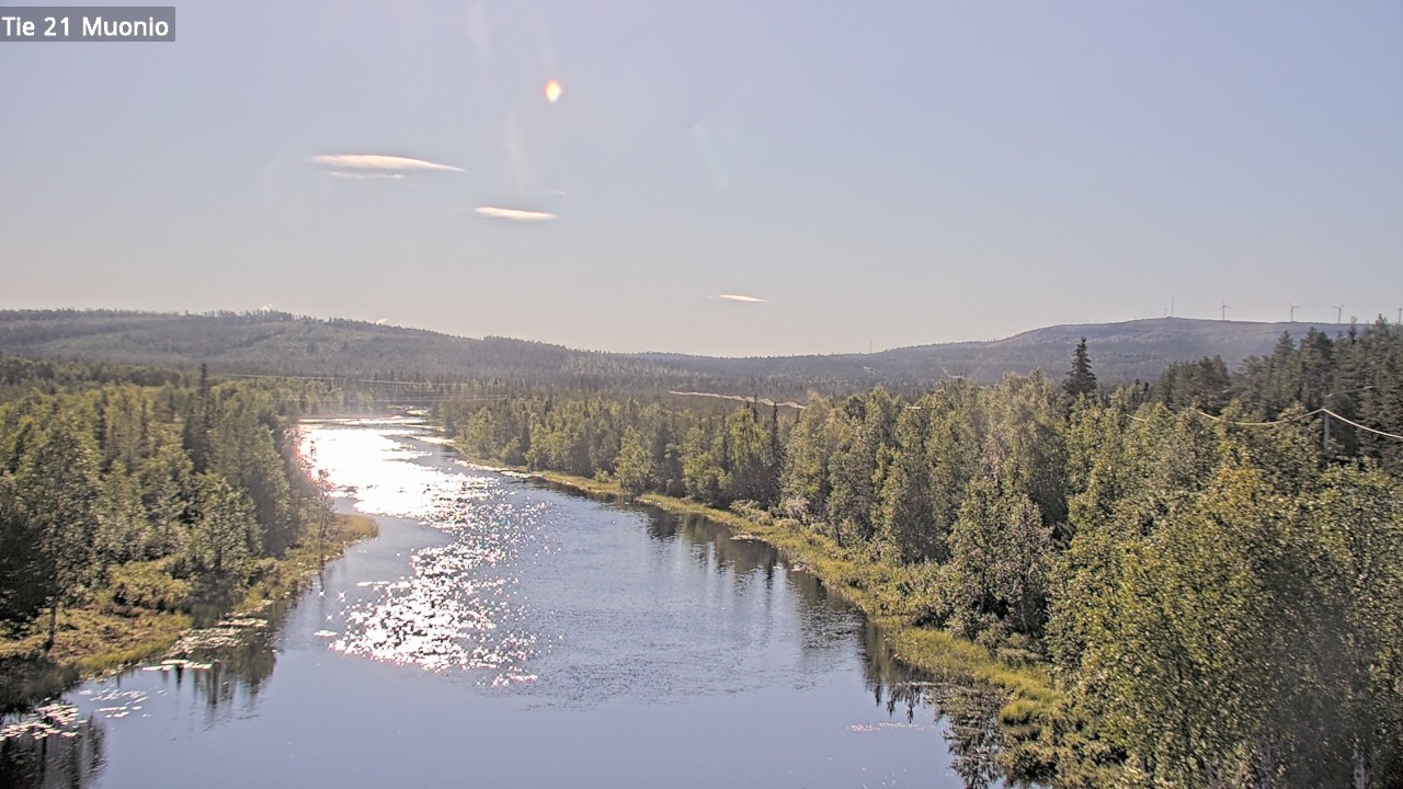 Weather Camera Image Väg 21 Muonio, Muonio, Lappi