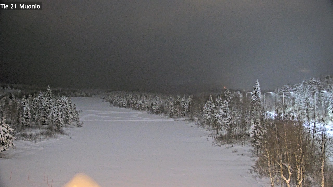 Weather Camera Image Väg 21 Muonio, Muonio, Lappi