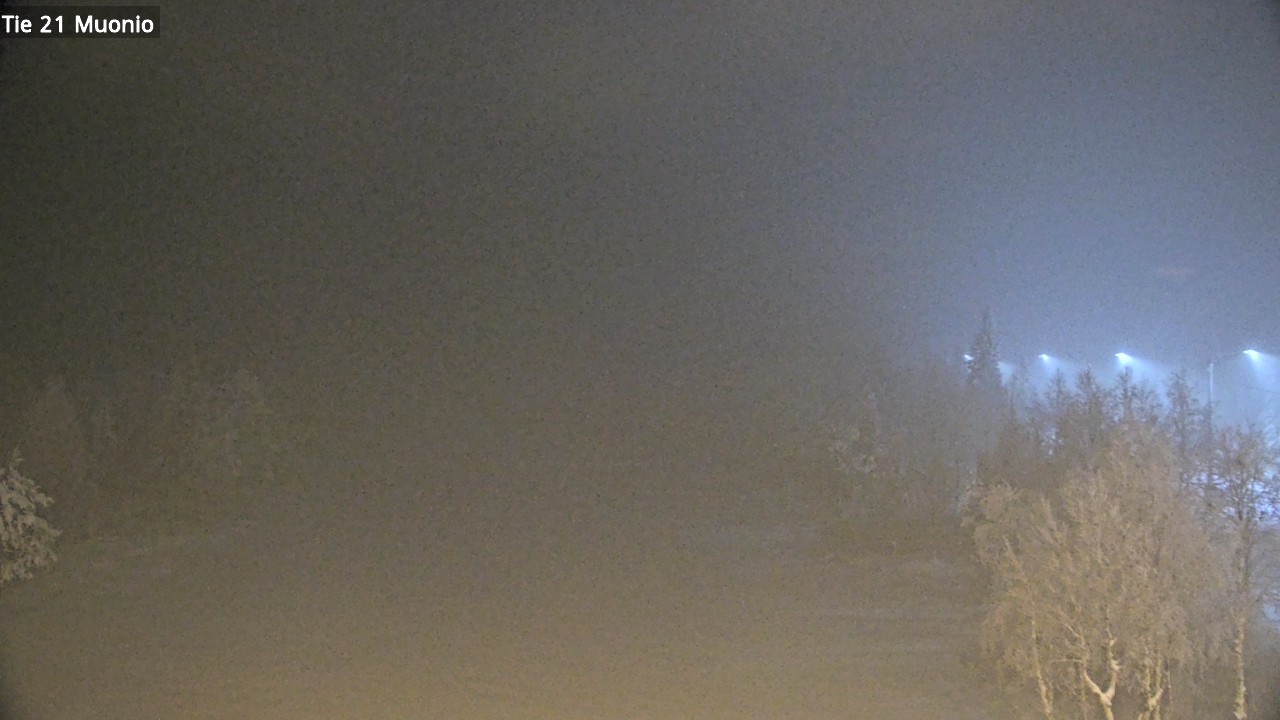 Weather Camera Image Väg 21 Muonio, Muonio, Lappi