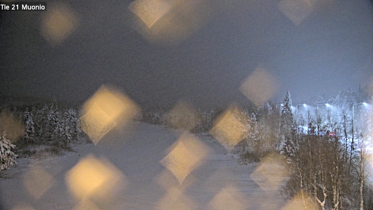 Weather Camera Image Väg 21 Muonio, Muonio, Lappi
