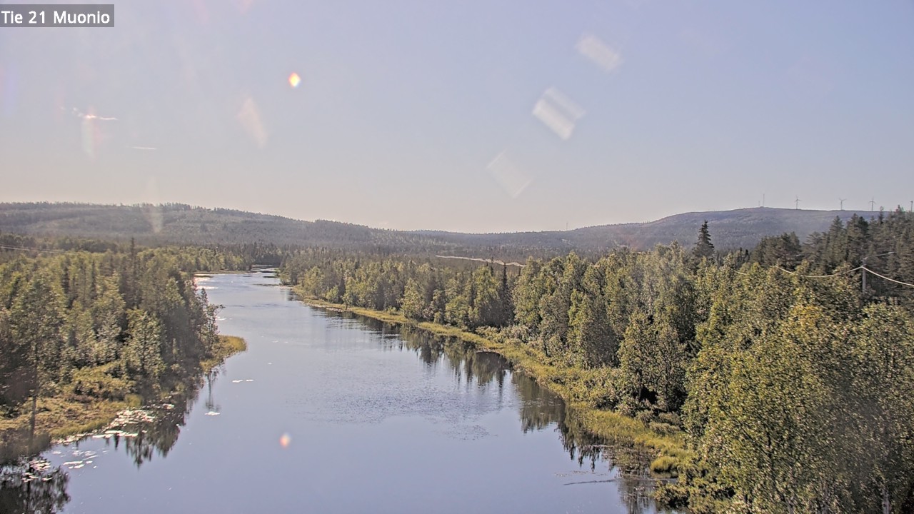 Weather Camera Image Väg 21 Muonio, Muonio, Lappi