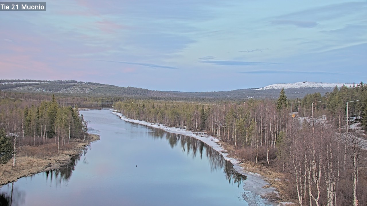 Weather Camera Image Väg 21 Muonio, Muonio, Lappi