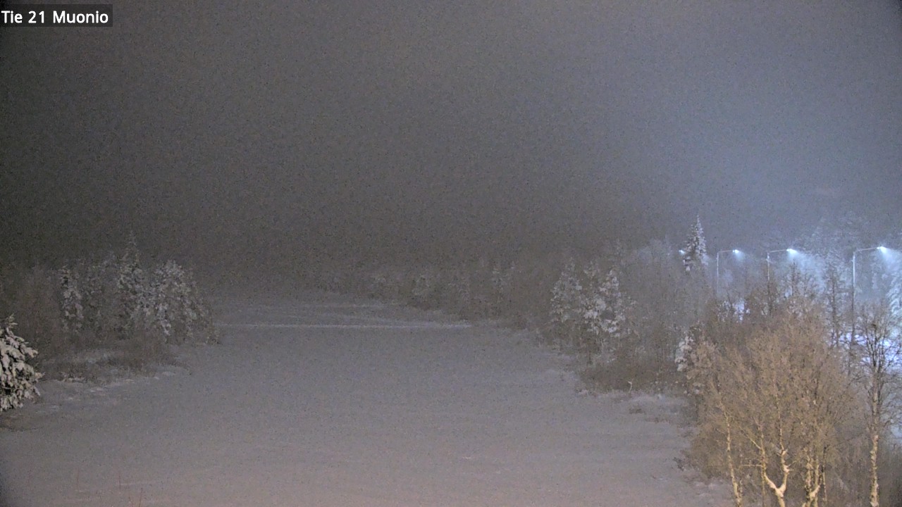 Weather Camera Image Väg 21 Muonio, Muonio, Lappi