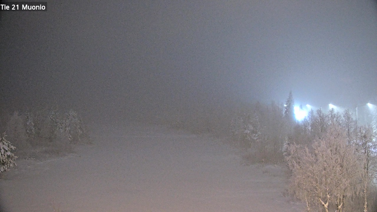 Weather Camera Image Road 21 Muonio, Muonio, Lappi