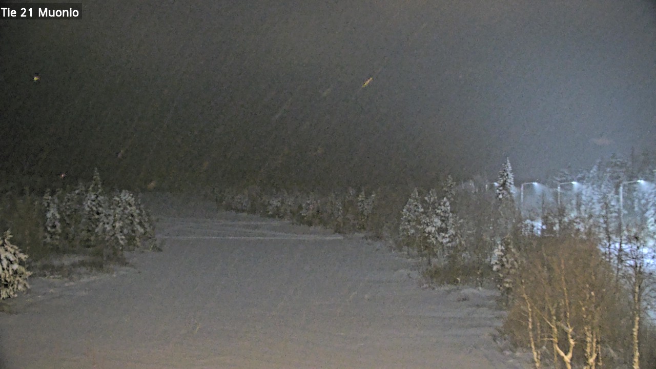 Weather Camera Image Väg 21 Muonio, Muonio, Lappi