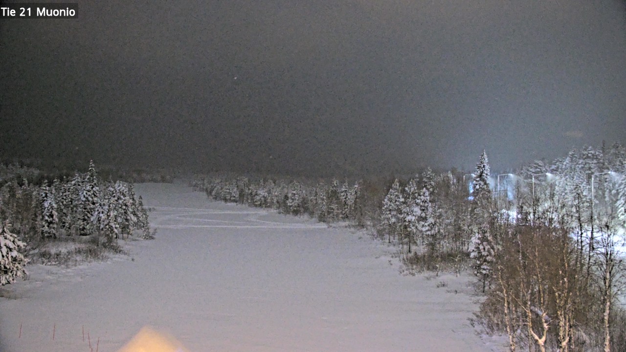Weather Camera Image Väg 21 Muonio, Muonio, Lappi