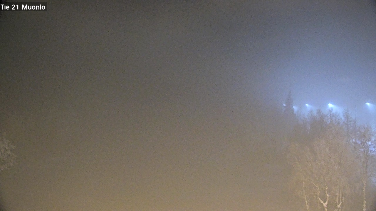 Weather Camera Image Väg 21 Muonio, Muonio, Lappi