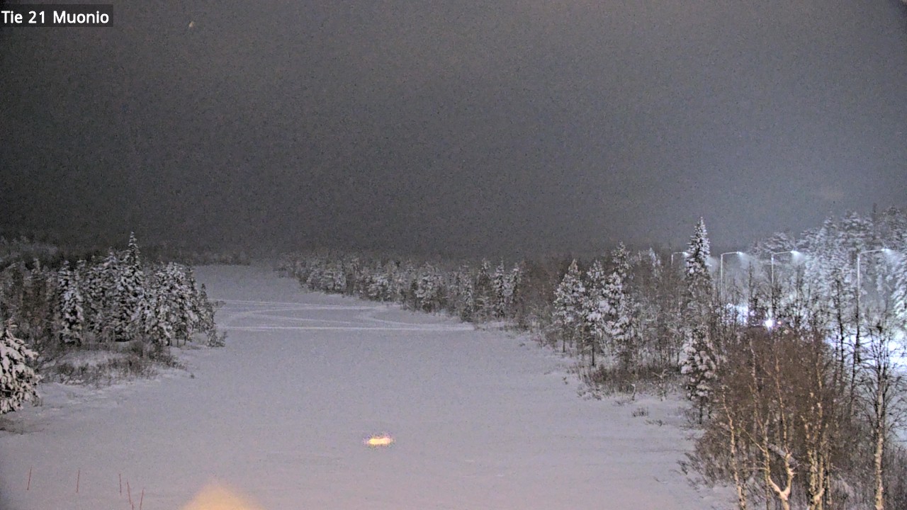 Weather Camera Image Väg 21 Muonio, Muonio, Lappi