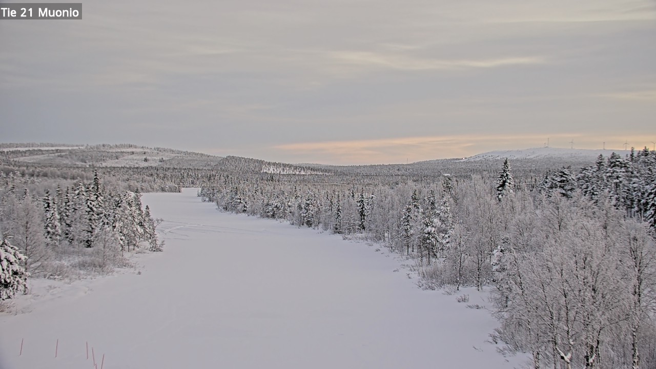 Weather Camera Image Road 21 Muonio, Muonio, Lappi