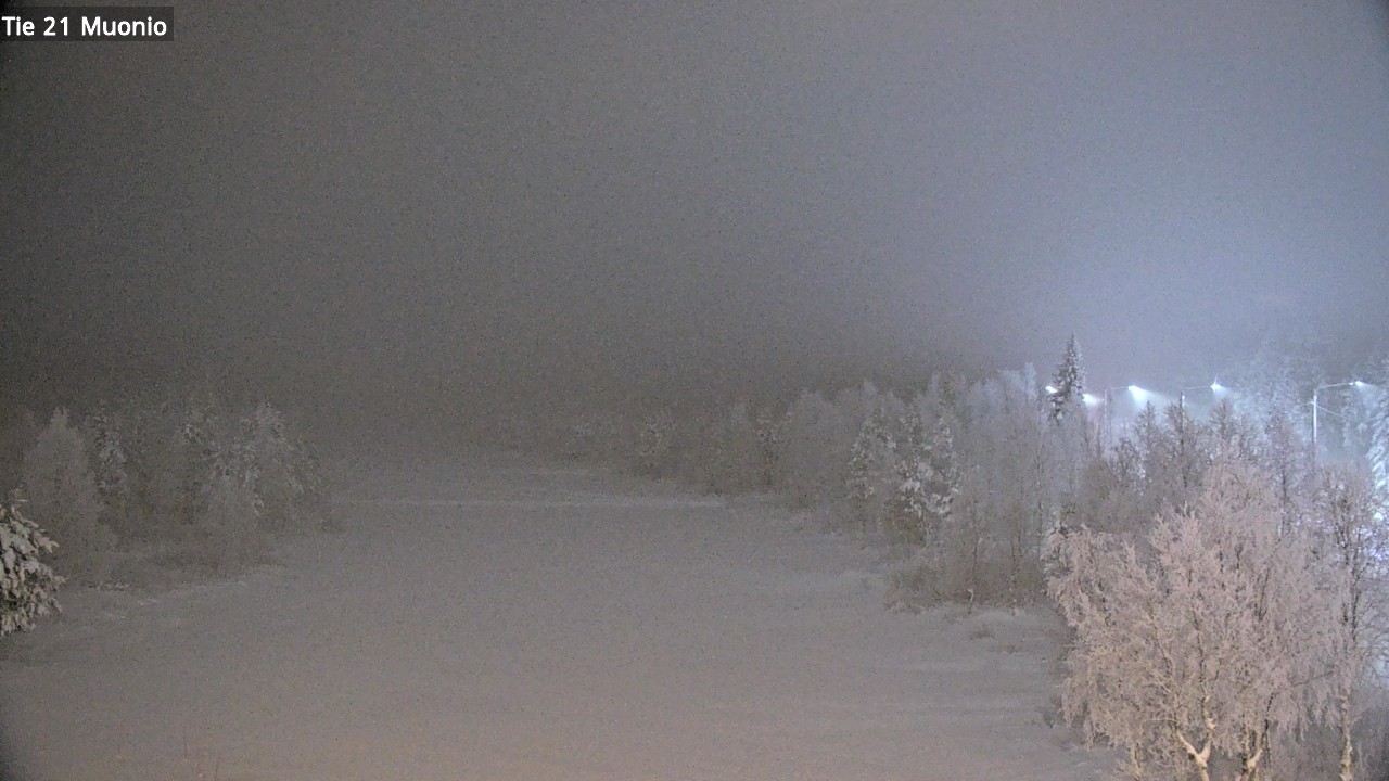 Weather Camera Image Road 21 Muonio, Muonio, Lappi