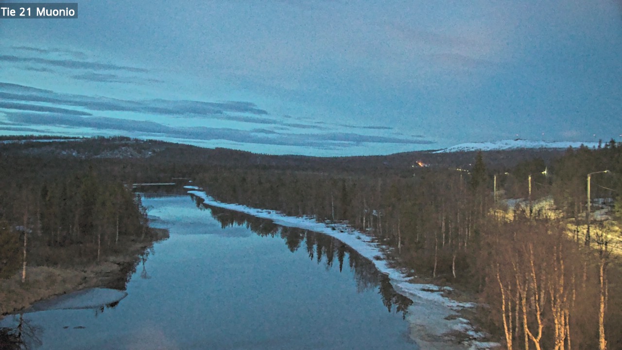Weather Camera Image Väg 21 Muonio, Muonio, Lappi