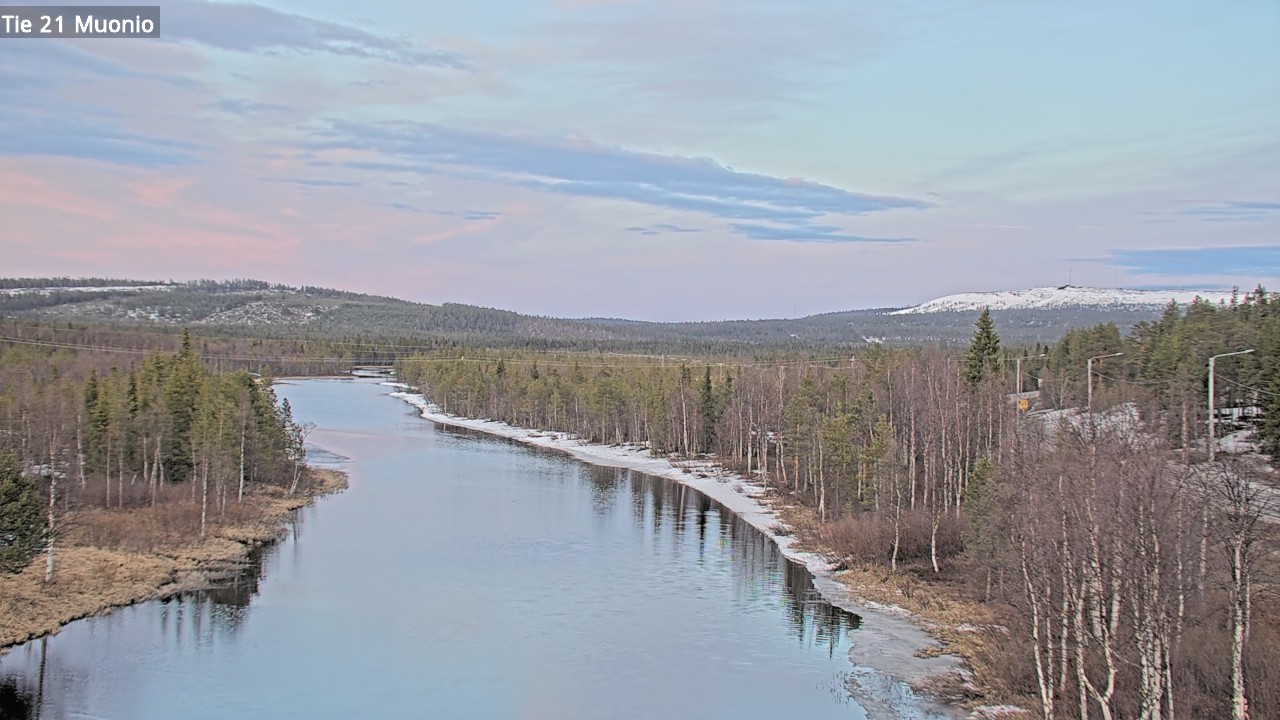 Weather Camera Image Väg 21 Muonio, Muonio, Lappi