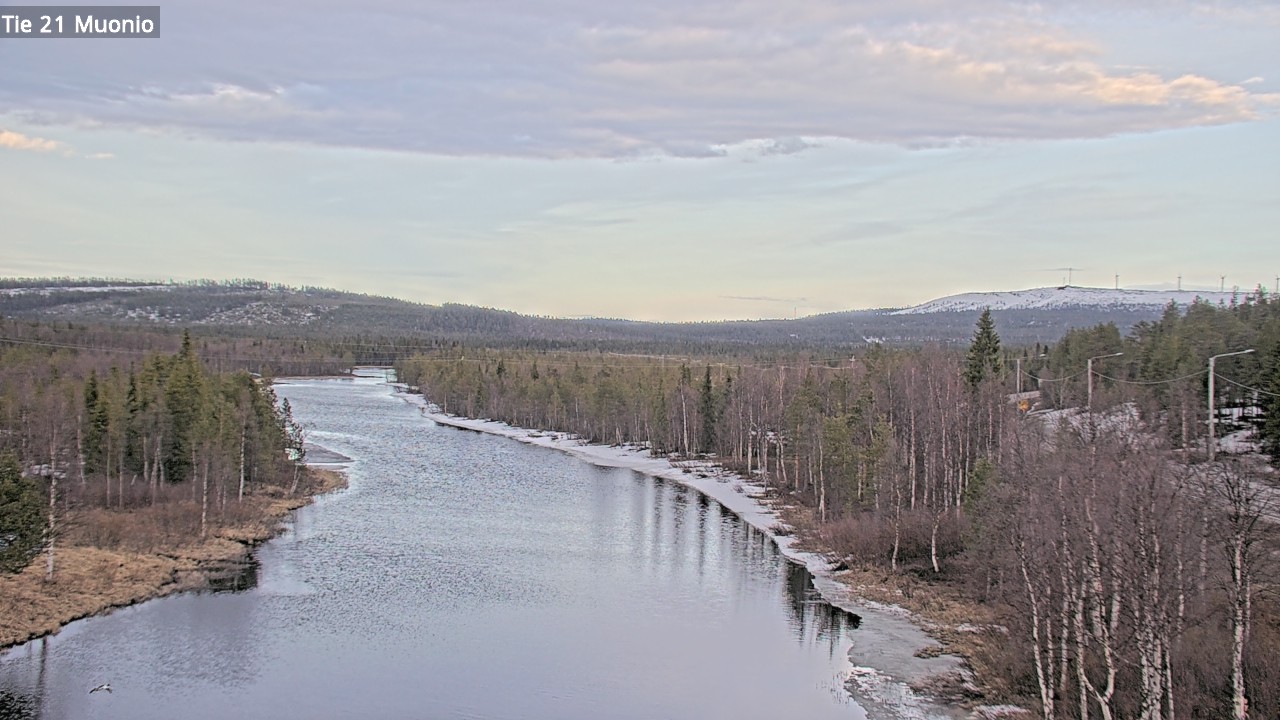 Weather Camera Image Väg 21 Muonio, Muonio, Lappi