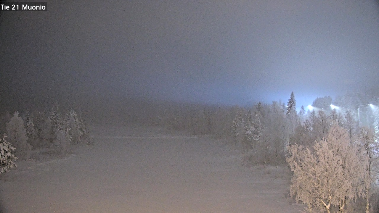 Weather Camera Image Road 21 Muonio, Muonio, Lappi