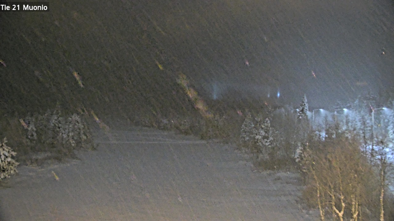 Weather Camera Image Väg 21 Muonio, Muonio, Lappi
