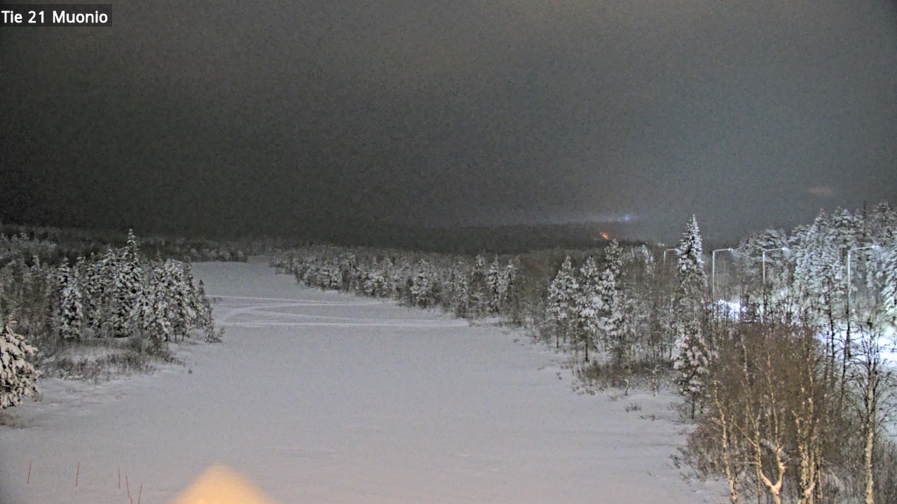 Weather Camera Image Väg 21 Muonio, Muonio, Lappi