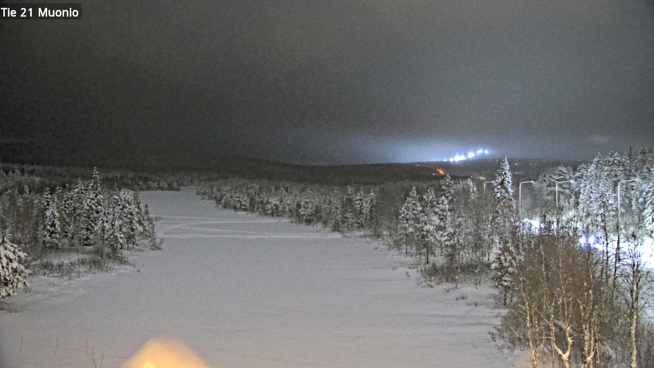 Weather Camera Image Väg 21 Muonio, Muonio, Lappi