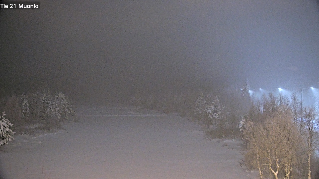 Weather Camera Image Väg 21 Muonio, Muonio, Lappi