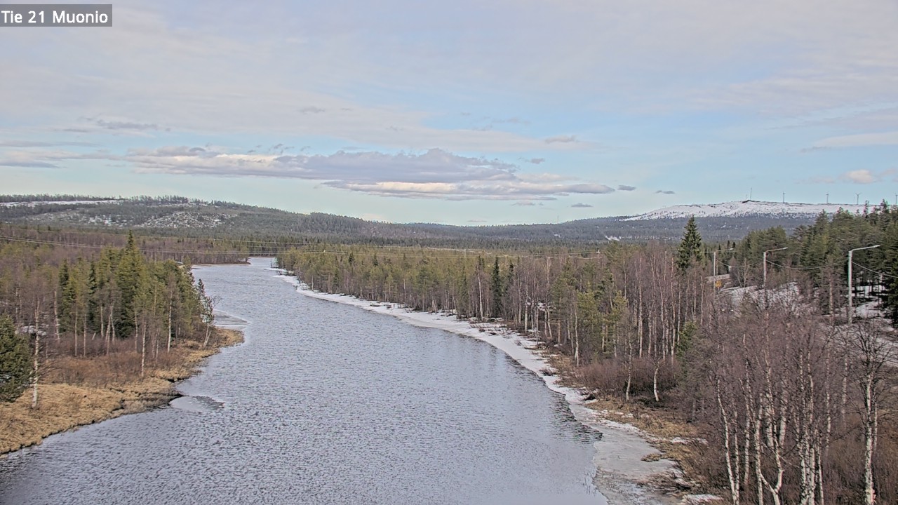 Weather Camera Image Väg 21 Muonio, Muonio, Lappi