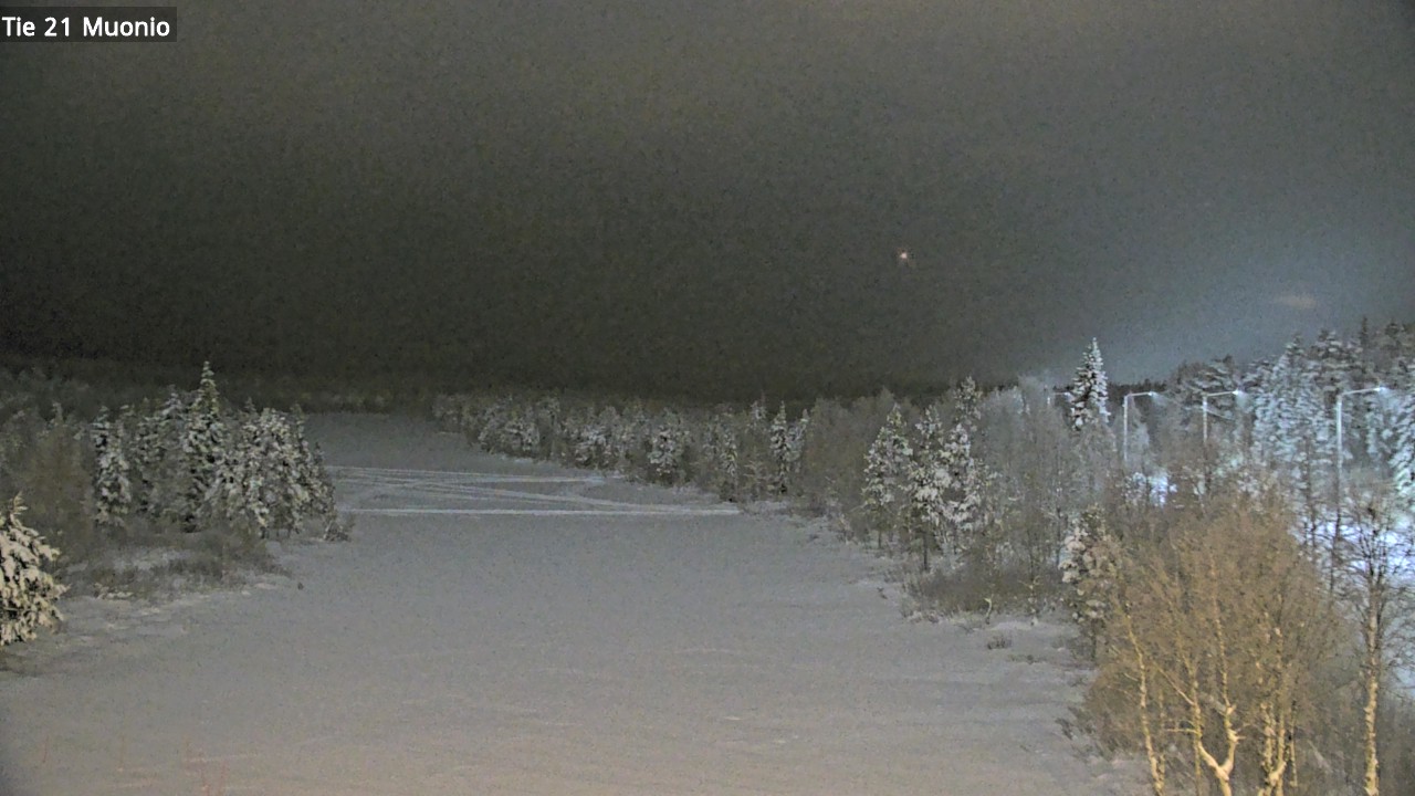 Weather Camera Image Väg 21 Muonio, Muonio, Lappi